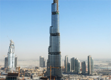 KEY DRIVERS: The Dubai Metro and Burj Dubai will ensure the future of the construction industry, say experts. (Getty Images)