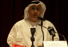 RTA chairman and executive director Mattar Al Tayer speaking this morning. 