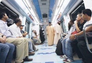     *  Dubai Metro will play a major role once it is fully operational on both the Red and Green Lines, as it is expected to carry 17 per cent of the 30 per cent people using public transport by 2020.     * Image Credit: Ahmed Ramzan/Gulf News