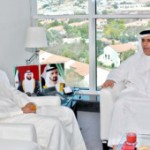 Mattar Al Tayer receiving the Kuwaiti Consul in Dubai.