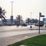     *  A Gulf News reader says people in Al Barsha are being fined for jaywalking, but they don't have a footbridge to cross the road to get to the Metro station.     * Image Credit: A. A., Gulf News Reader