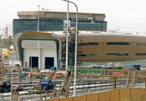     *  Al Ghusais Metro station, train depot and parking facility for passengers on Green Line is nearing completion.     * Image Credit: VIRENDRA SAKLANI/Gulf News