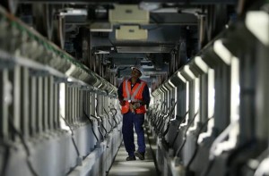 # Inspection is done by engineers through a computer system called Train Control Monitoring System. Most of the maintenance, cleaning and inspection is done between midnight and 4am when the service stops. # Image Credit: Francois Nel/Gulf News