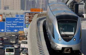 Dubai Metro lifts 30m passengers in its first year. (AP)