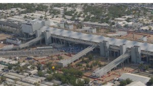 An aerial view of one of the metro stations in Arafat. (AN photo) 