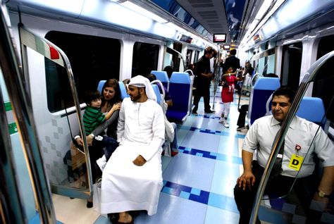 Dubai+metro+green+line+route