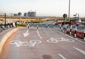     *  Work has been completed in the construction of cycling tracks extending 12km along Jumeirah Street, while work in other phases will proceed as per RTA’s plan.     * Image Credit: Supplied