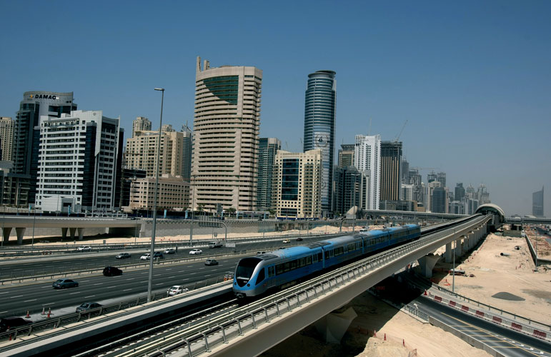 Dubai+metro+train+speed