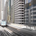 Dubai+metro+rail+route