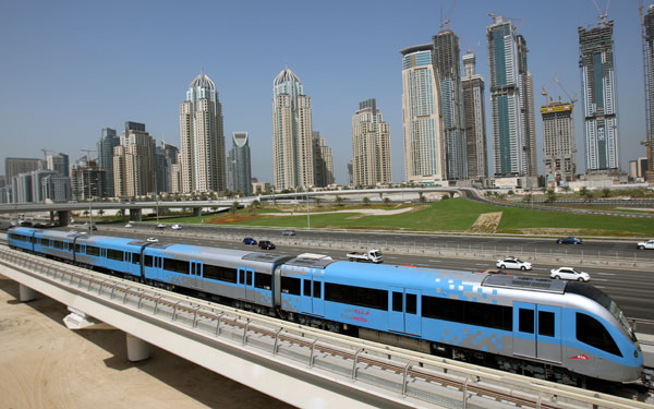 Dubai+metro+green+line+opening+video