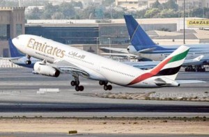     *  Image Credit: Gulf News archive     * An Emirates plane taking off. Dubai is investing more than Dh28.4 billion to implement the fourth phase of Dubai Airport’s expansion and increase the its capacity to more than 90 million passengers annually.