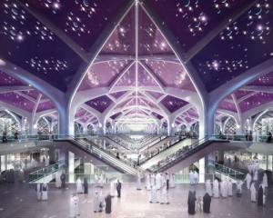 Modern Haramain High speed Railway at Saudi Arabia