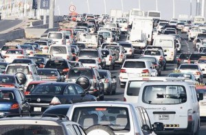     *  Image Credit: Gulf News archive     * Cars on a busy Dubai road. The Licensing Agency at Roads and Transport Authority (RTA) is all set to launch a new batch of 4 and 5-digit number plates in the upcoming 10th Online Number Plates Auction bearing the M code.