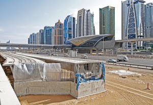 Dubai's Sufouh tram system is on schedule for 2014 arrival. 