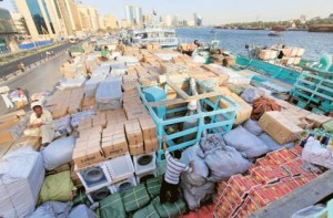     *  Image Credit: Oliver Clarke/ Gulf News     * A dhow on the Dubai creek. As part of a new initiative to move services online, Duba Trade customers will be able to download software that will allow them to upload contracts and engage with business partners remotely, as well as print labels and scan barcodes for their products.