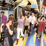 *  Image Credit: Zarina Fernandes/XPRESS     * Gold, silver or ladies compartments, getting into the trains during peak hours is a daunting task.