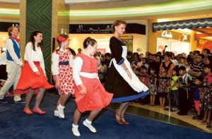     Image Credit: Atiq-ur-Rehman/Gulf News     Sound of Music, a sing-along show staged during the Dubai Summer Surprises at the Al Ghurair Centre in Deira.