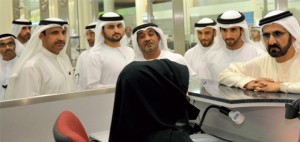 Shaikh Mohammed has urged officials to make all possible efforts to achieve 100 per cent passenger satisfaction. — Wam Photos