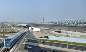 Dubai Metro. Dubai International Airport