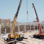 Construction work continues at Discovery Gardens Community Centre.