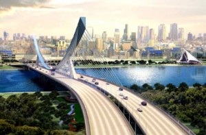 Image Credit: WAM The 12-lane Al Ittihad Bridge will be built at a cost of Dh1.1 billion and will be linked directly with the Rashid Hospital Tunnels. It will facilitate a smooth flow of traffic on Ittihad Road across the Dubai Creek.