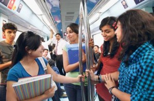 Image Credit: Ahmed Ramzan/Gulf News With the current women-only compartment being insufficient, RTA has moved to add half a cabin (car) for women during peak hours.