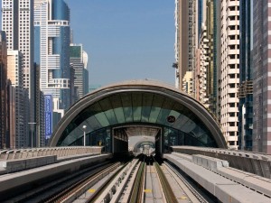 Dubai Metro station