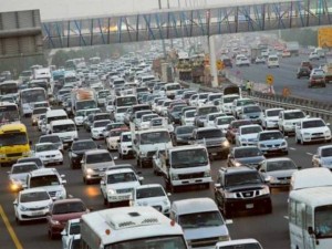 Image Credit: Virendra Saklani/Gulf News Though the width of the Mohammad Bin Zayed Road has almost doubled in three years of expansion, motorists say they spend the same amount of time on the highway as earlier.