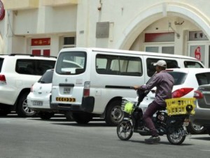 Image Credit: Atiq-Ur-Rehman/Gulf News These small electric bikes are becoming increasingly popularin International City among delivery men and residents.