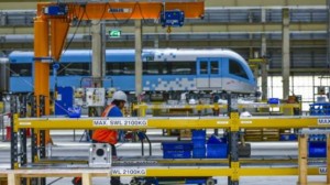 Maintenance work in progress at Al Qusais Metro depot. Image Credit: Ahmed Ramzan/Gulf News