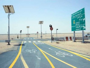 Image Credit: RTA The 23-km Seih Assalam-Nad Al Sheba track, which is slated to open by October, will increase the length of cycling tracks in Dubai to 178 km.