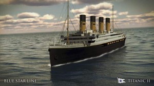 An undated artist's rendering of the proposed cruise ship Titanic II (Reuters)