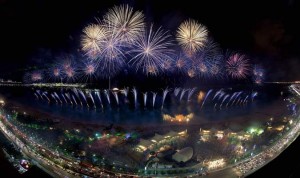 Fireworks will light up the sky from December 1 to 3 at various locations in Abu Dhabi. (Supplied photo)