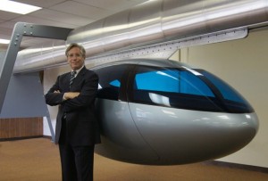 Jerry Sanders, the chief executive of SkyTran, is happy ‘to be able to bring this path-breaking technology to the Middle East for the first time’. Courtesy Edelman