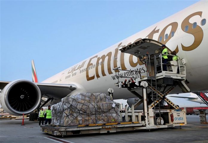 Emirates SkyCargo transports flood relief cargo for Kerala