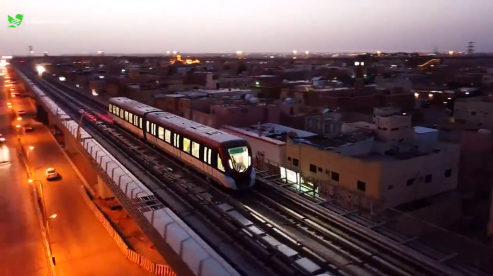 Riyadh Metro train continues its operational tests. New video