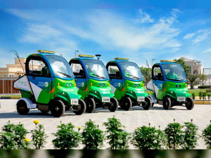 Bee’ah’s new electric mobile waste collection units deployed in Sharjah’s residential areas