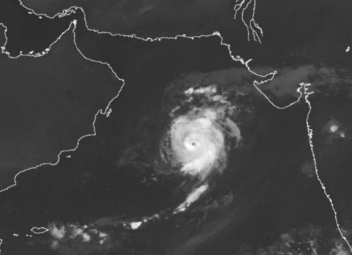 Tropical cyclone Maha intensifies over Arabian Sea