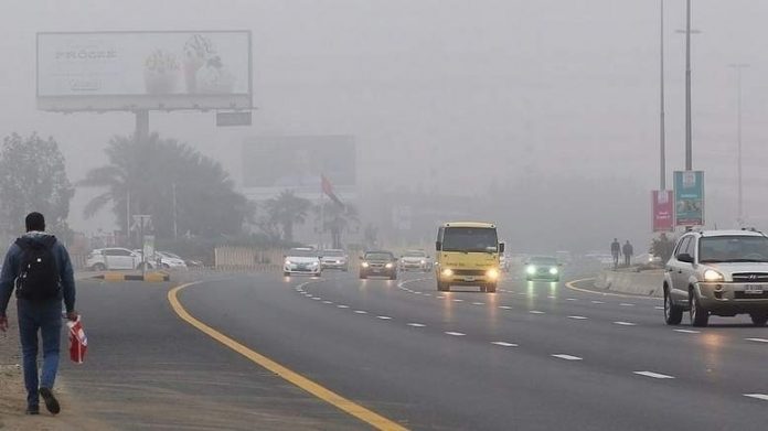 Fog covers parts of UAE, poor visibility warning issued