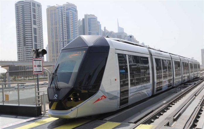 Dubai tram lifts 20 m riders in 4 years of operation