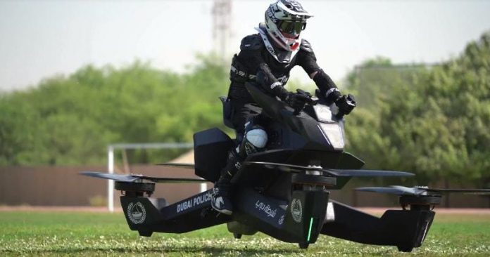 Dubai Police 'starts training' on flying bikes, eyes 2020 launch