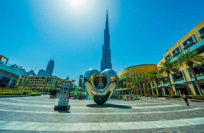 New heart sculpture unveiled in Dubai Staff Report/Dubai